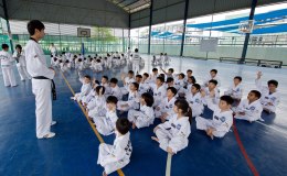 Taekwondo CCA at Tenby Schools, Setia Eco Park, Shah&nbsp;Alam.