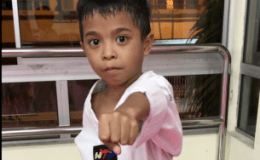 Watch 6-years old Ariez Adrey in&nbsp;action…