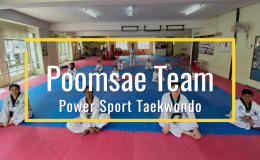 Poomsae team in&nbsp;training…